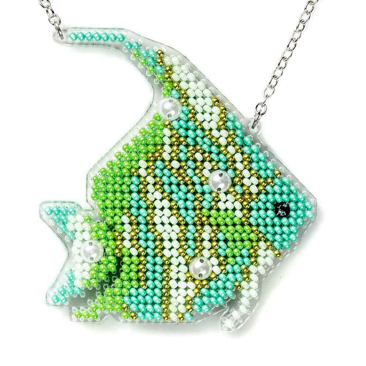 Set for embroidery with beads on a plastic base FLPL-100