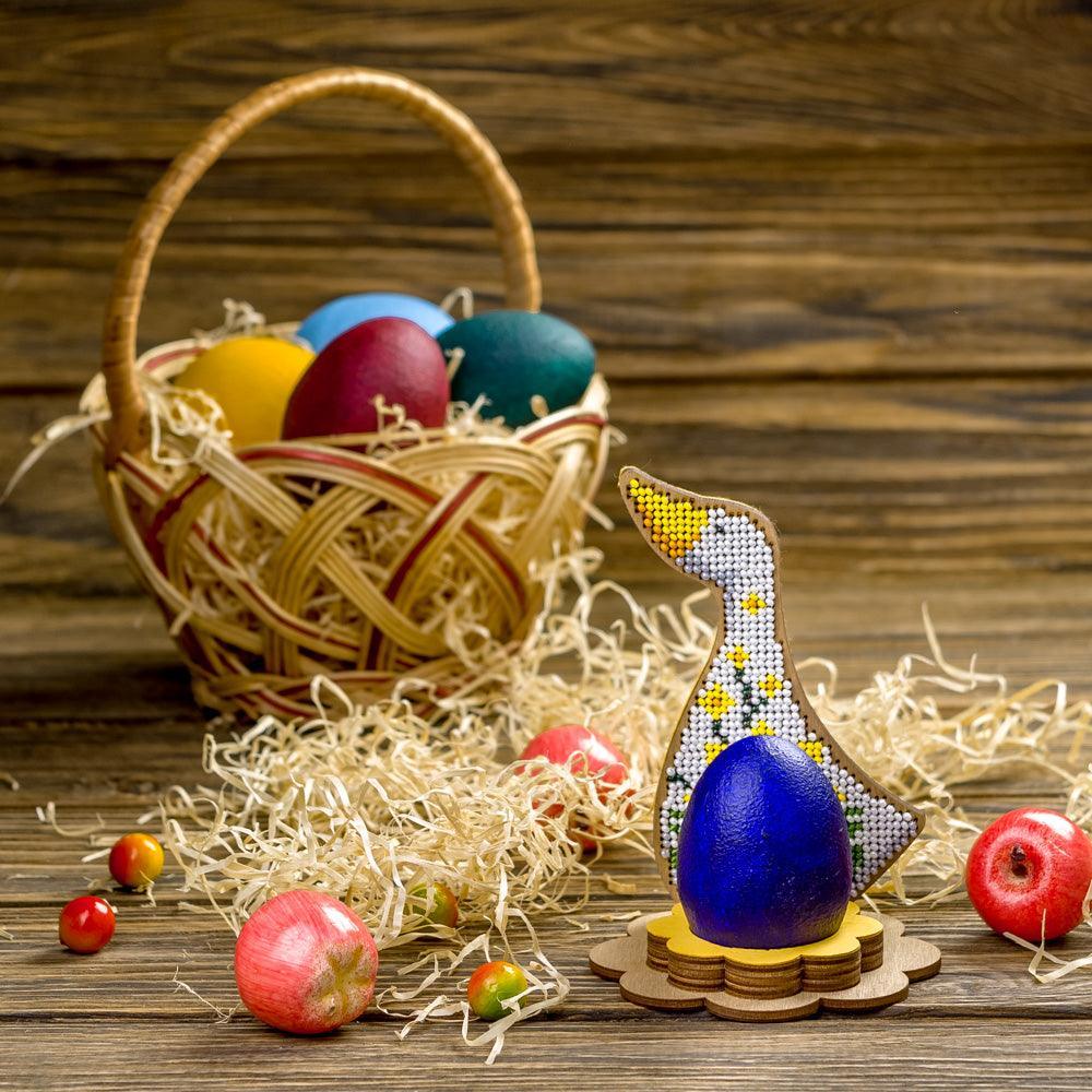 Set for embroidery with beads on wood FLK-268