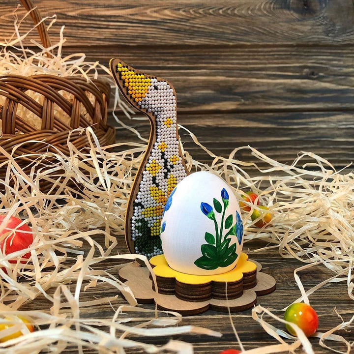 Set for embroidery with beads on wood FLK-268