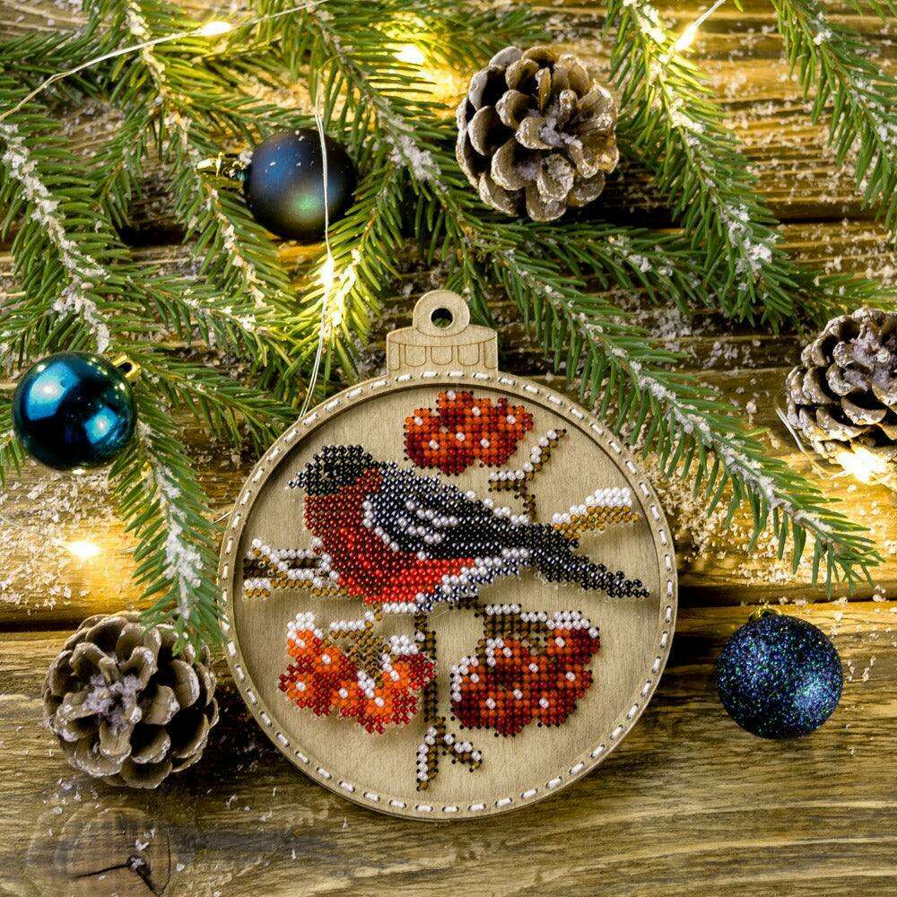 Set for embroidery with beads on wood FLK-367