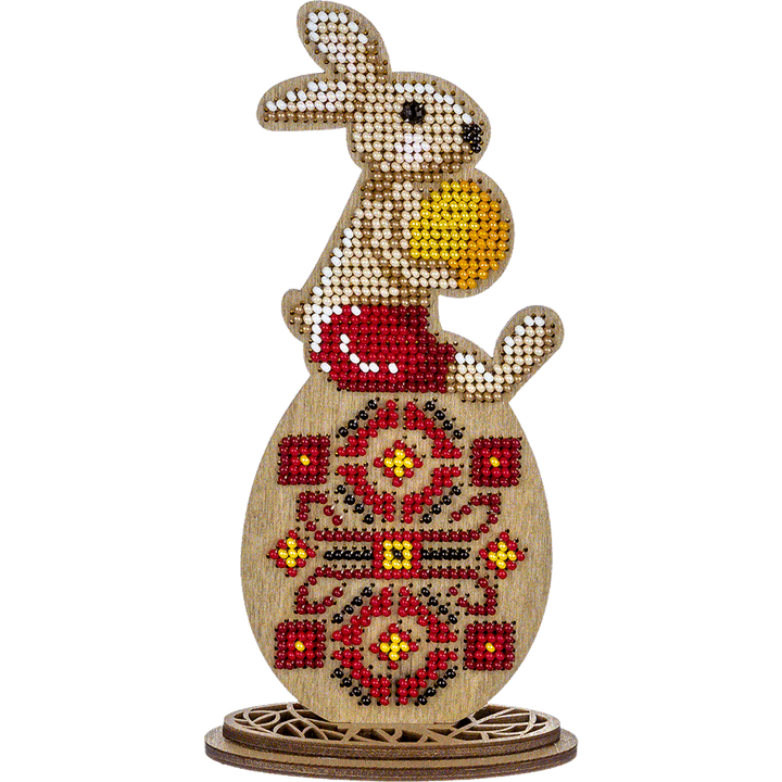 Set for embroidery with beads on wood FLK-430