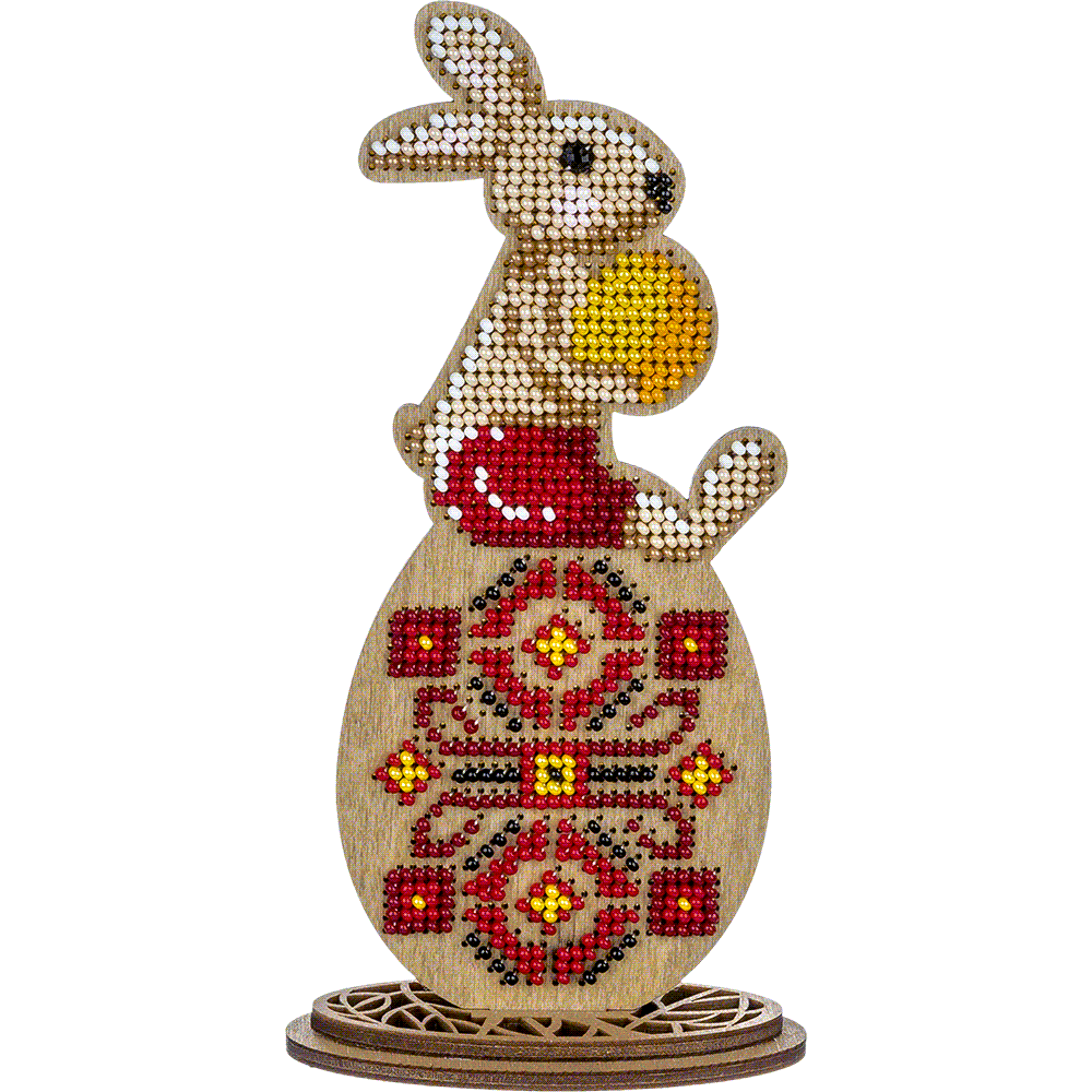 Set for embroidery with beads on wood FLK-430