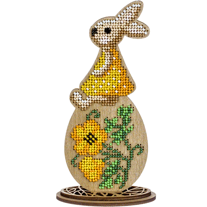 Set for embroidery with beads on wood FLK-431