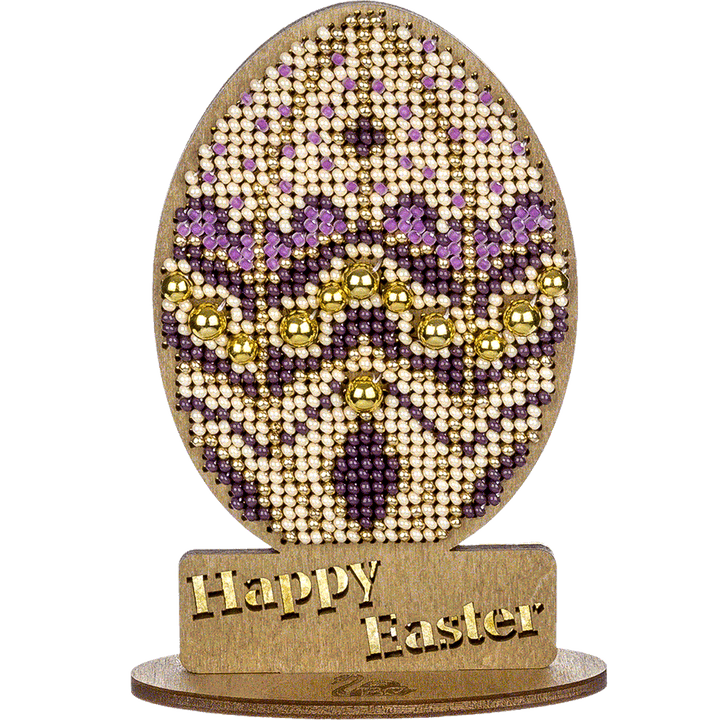 Set for embroidery with beads on wood FLK-433