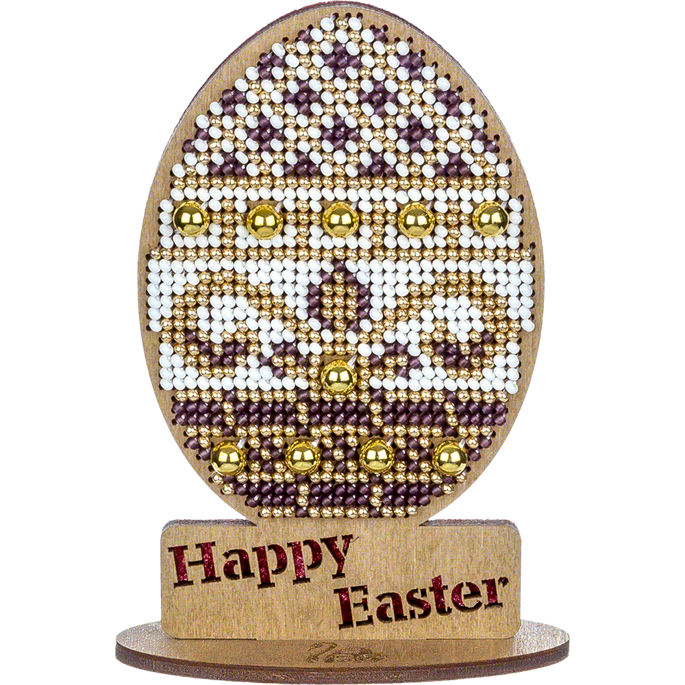 Set for embroidery with beads on wood FLK-435