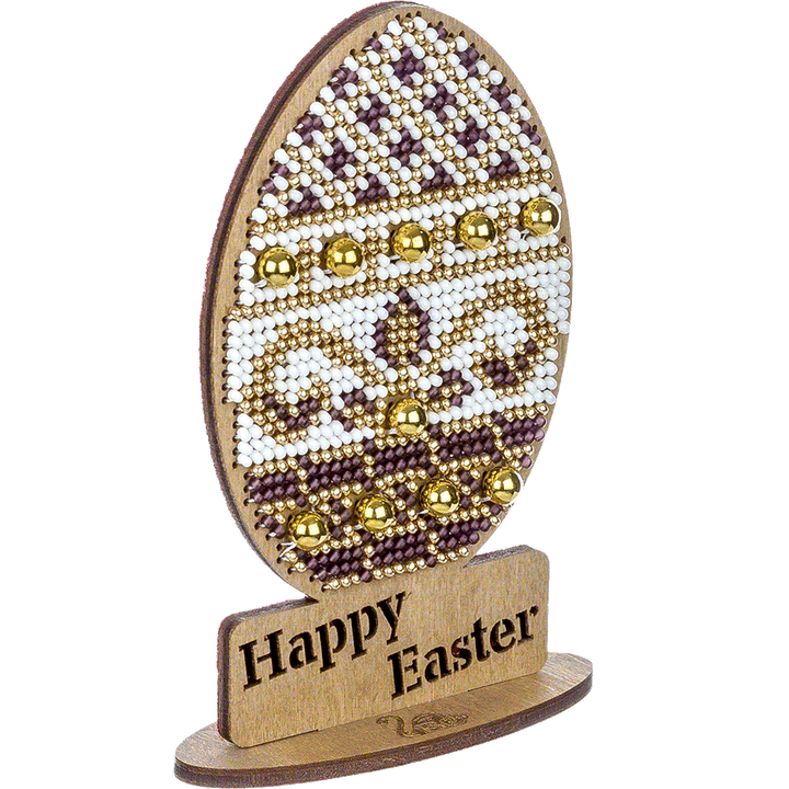 Set for embroidery with beads on wood FLK-435