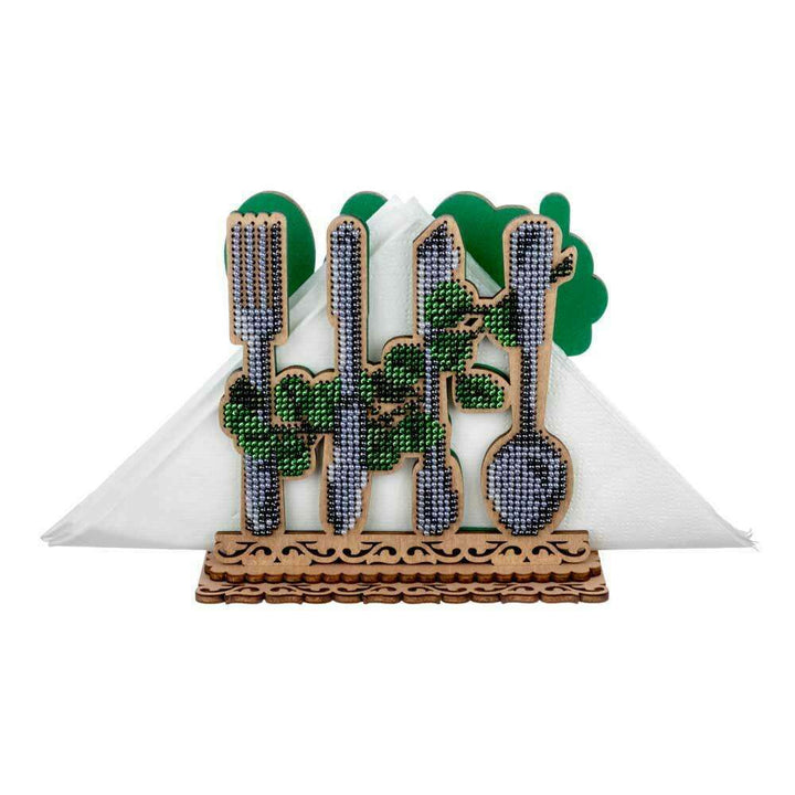 Set for embroidery with beads on wood FLK-533