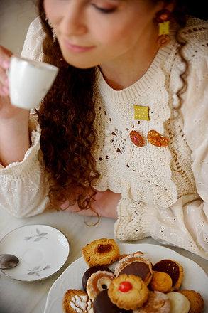 Set of 3 Cookie Brooches by LaliBlue - Quirks!