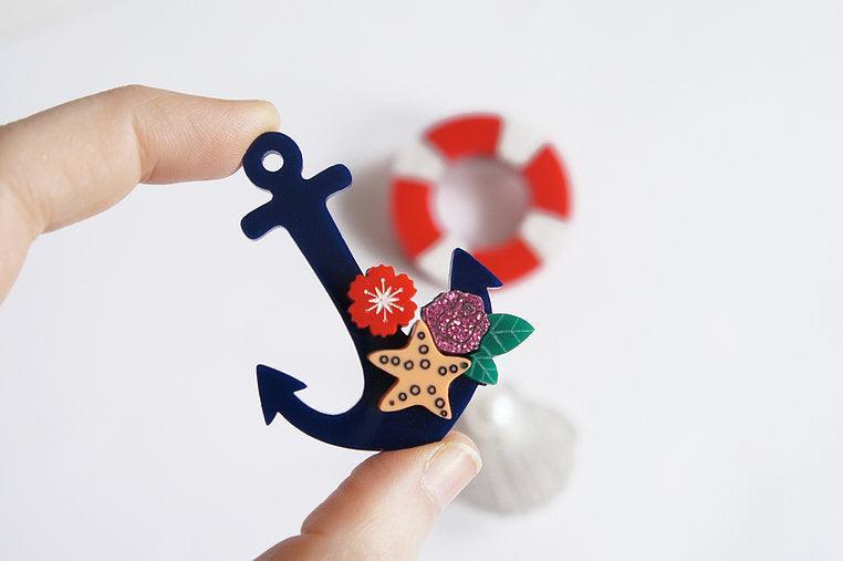 Set of 3 Nautical Brooches by Laliblue - Quirks!