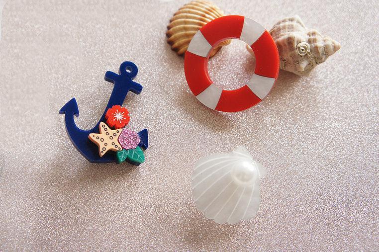 Set of 3 Nautical Brooches by Laliblue - Quirks!