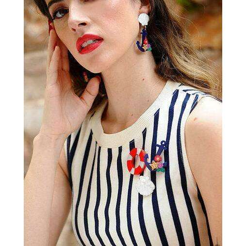 Set of 3 Nautical Brooches by Laliblue - Quirks!