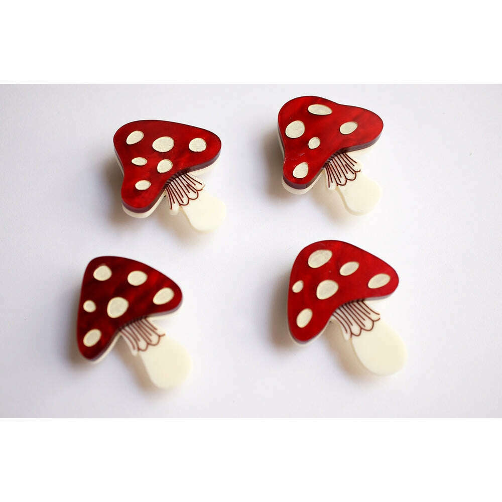 Set of 4 Mushroom Button Covers by Laliblue – view 4