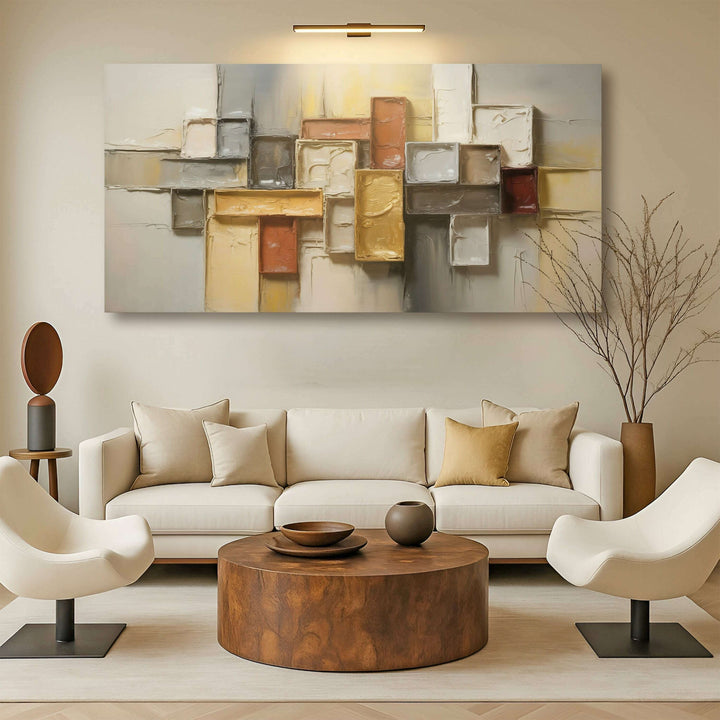 Shape Pattern Minimalist Abstract Wall Art