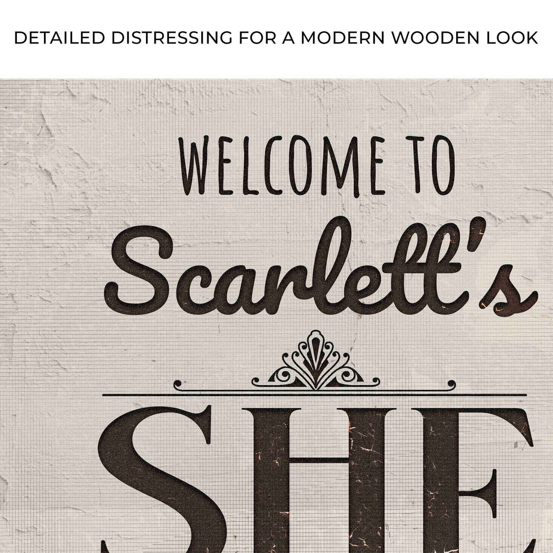 She Shed Sign