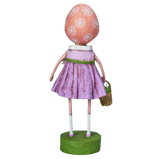 shelly easter figurine by lori mitchell