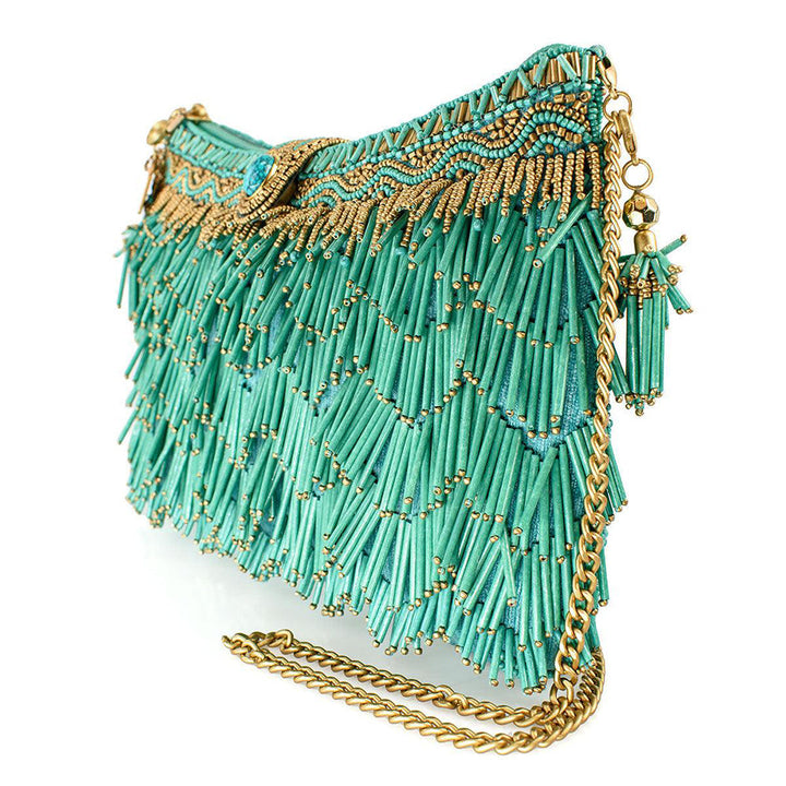 Shimmy Crossbody Handbag by Mary Frances image 4