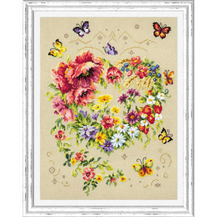Shine of Your Heart 100-144 Counted Cross-Stitch Kit