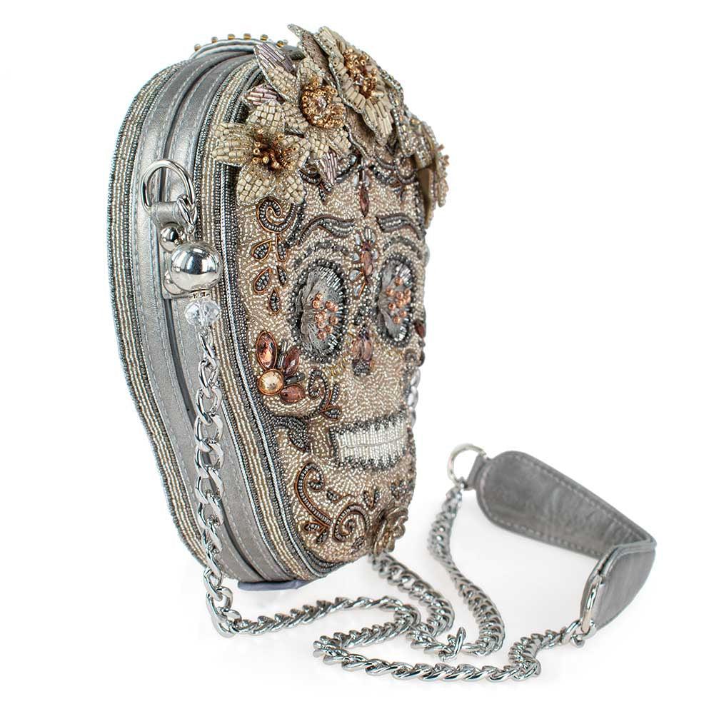 Shining Skull Crossbody Handbag by Mary Frances image 3