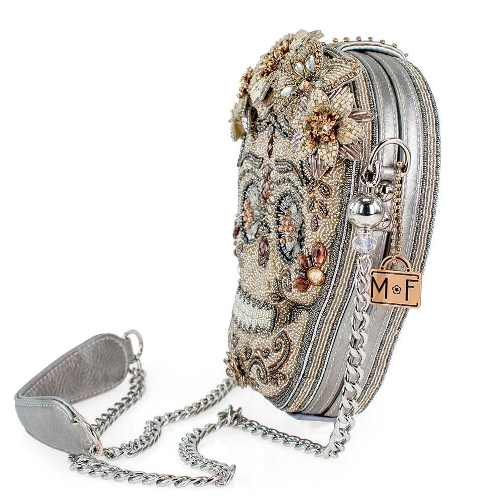 Shining Skull Crossbody Handbag by Mary Frances image 4