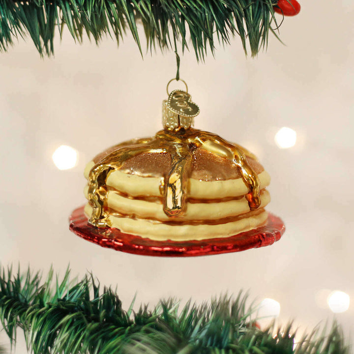 Old World Christmas Short Stack Blown Glass Ornament