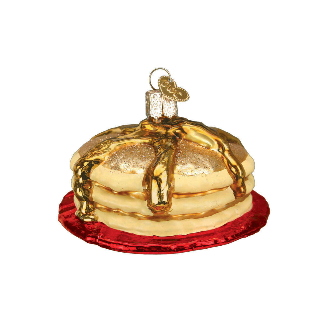 Old World Christmas Short Stack Blown Glass Ornament