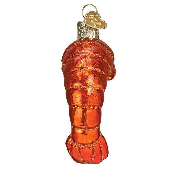 Old World Christmas Shrimp Blown Glass Ornament