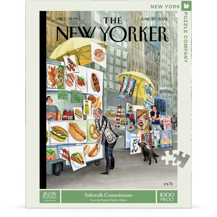 Sidewalk Connoisseurs Jigsaw Puzzle