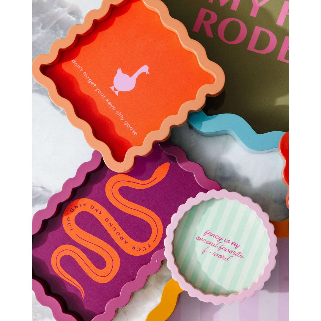 Silly Goose Lacquer Tray