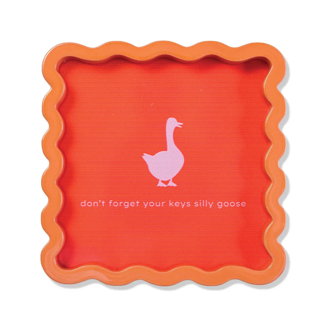 Silly Goose Lacquer Tray