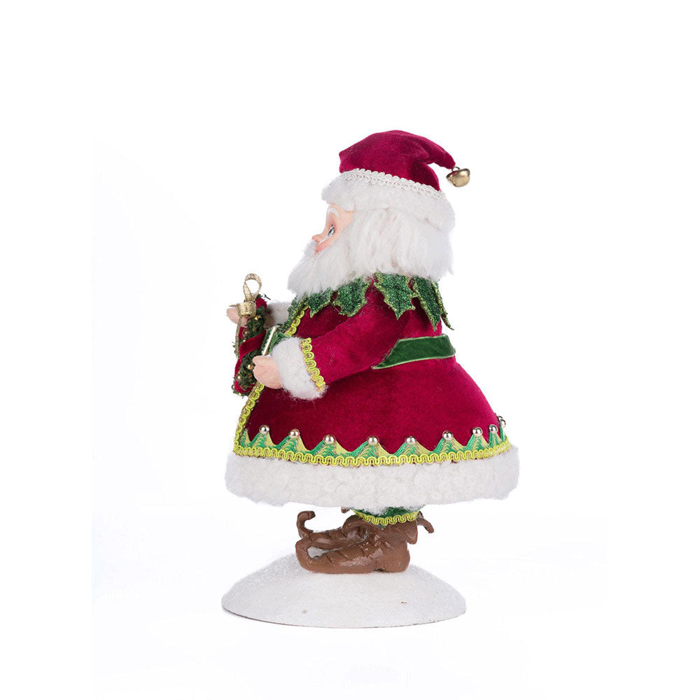 Silly Santa With Wreath by Katherine's Collection image 1