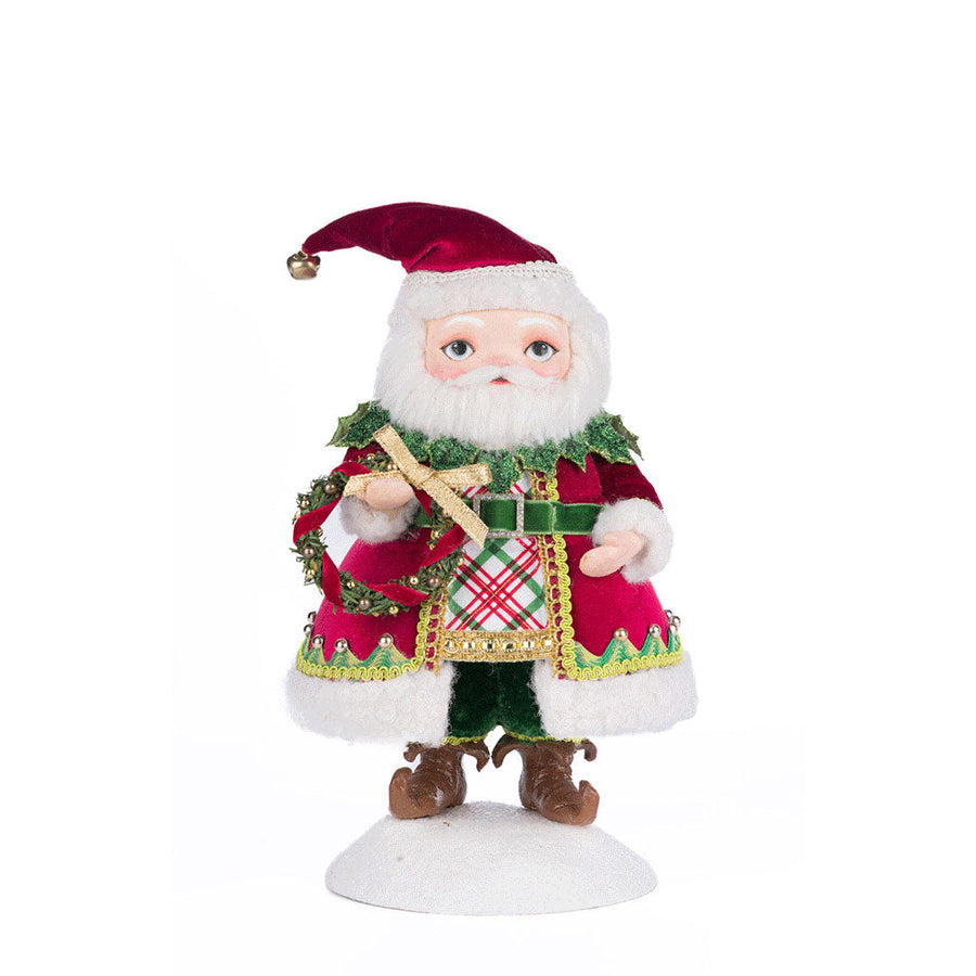 Silly Santa With Wreath by Katherine's Collection image