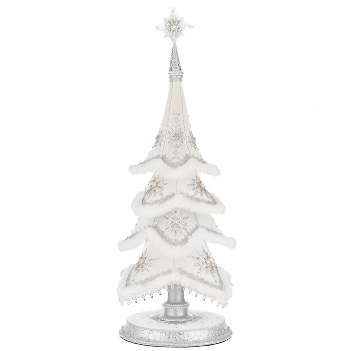 Silver Bells of Brilliance Tabletop Tree by Katherine's Collection image