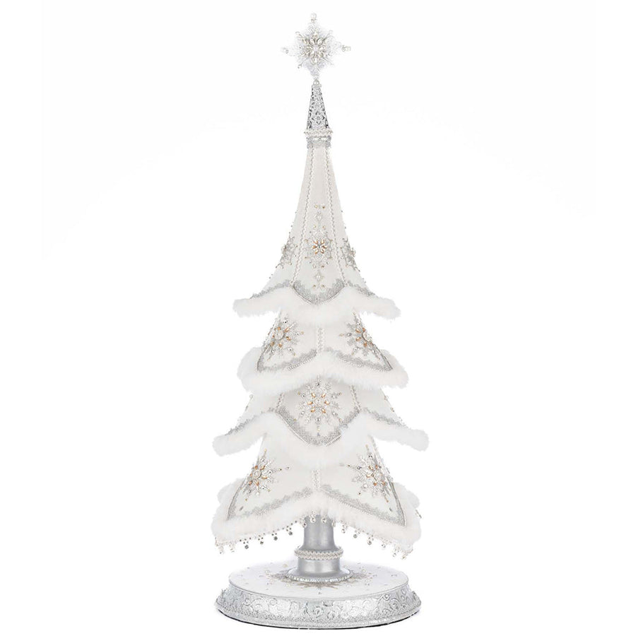 Silver Bells of Brilliance Tabletop Tree by Katherine's Collection image