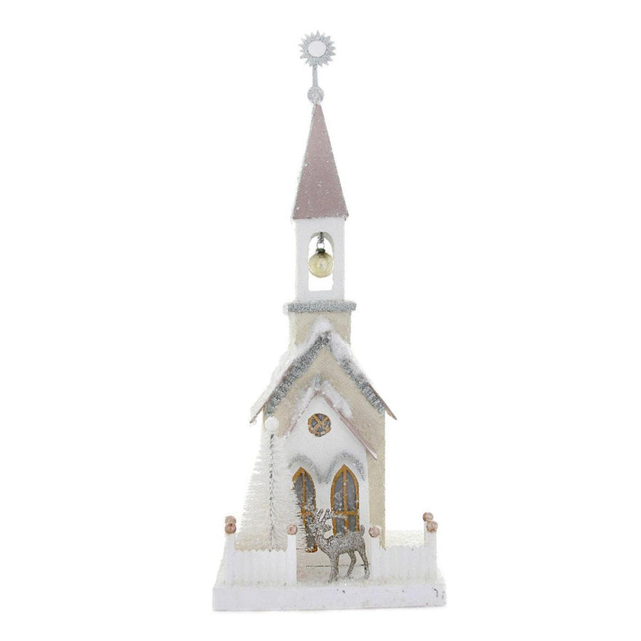 Silver Steeple Cardboard Church by Cody Foster image