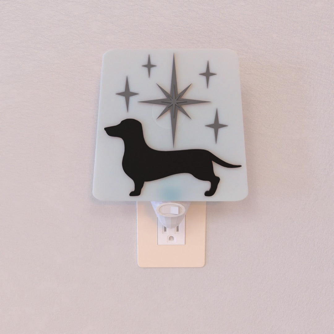 Atomic Dachshund Night Light