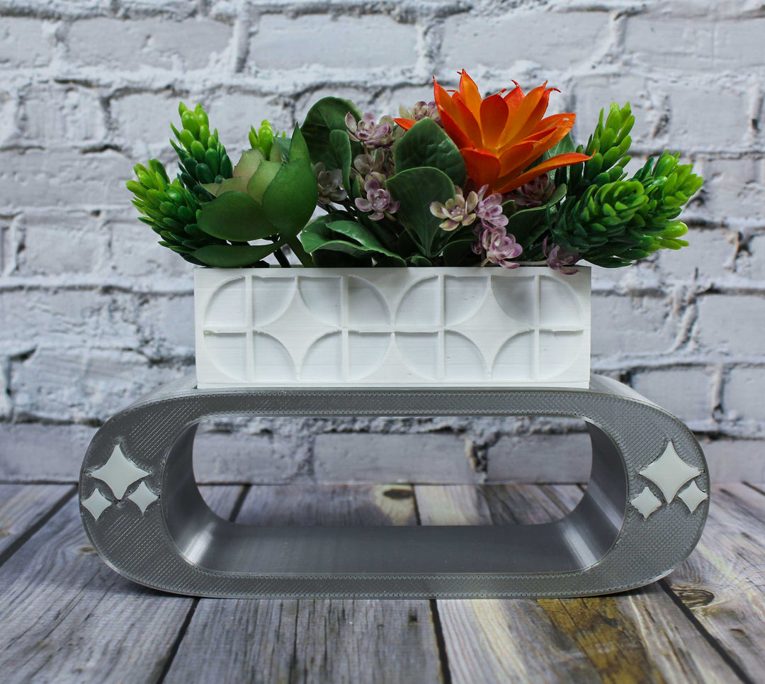 Retro Space Age Shelf Planter