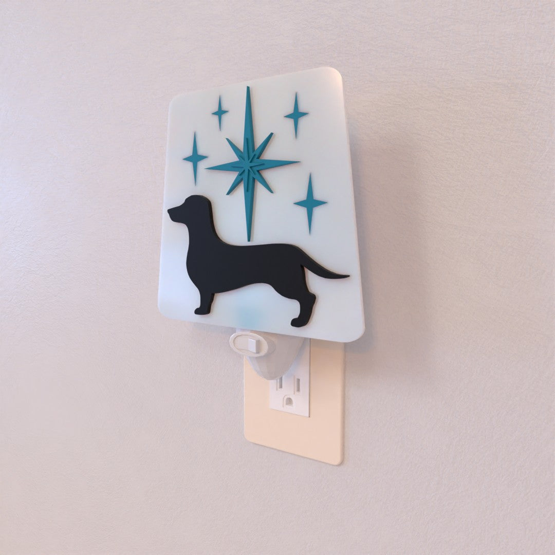 Atomic Dachshund Night Light