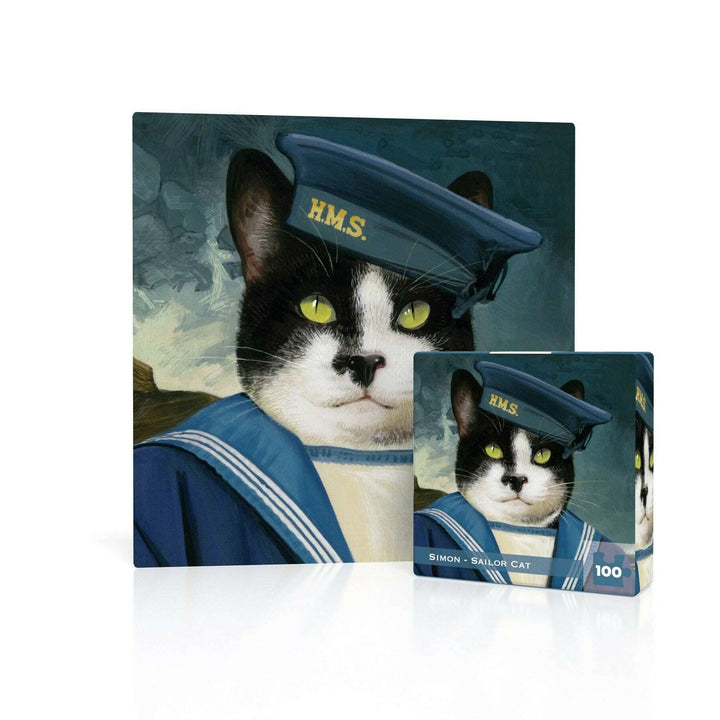 Simon - Sailor Cat Mini Jigsaw Puzzle