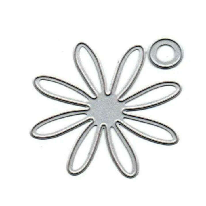 Simple Flower Cutting Dies Set F07M2-7-ZG342