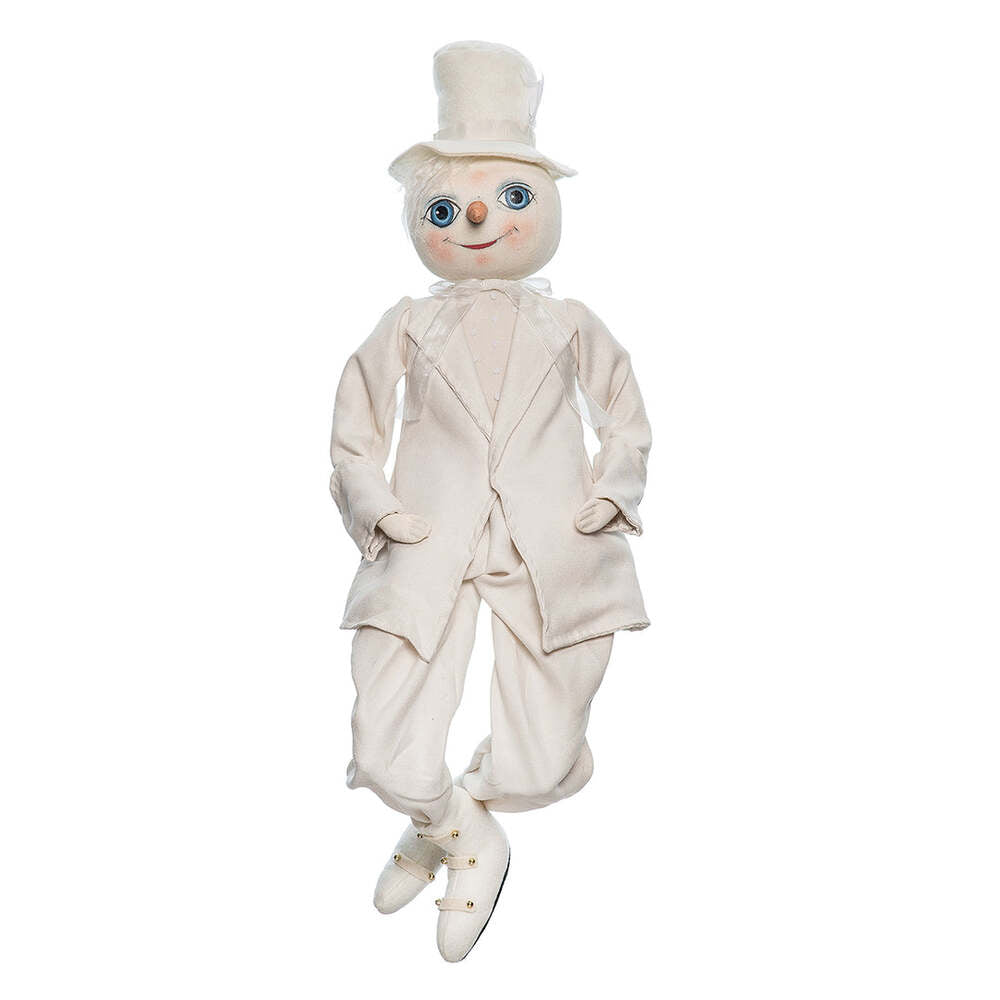 Sir Snow Gathered Traditions Art Doll by Joe Spencer 