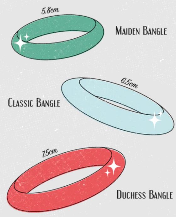 Narrow Slime Bangle by Splendette