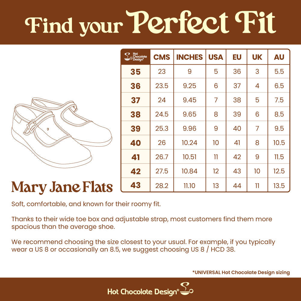 Tailor Made Women's Mary Jane Flats