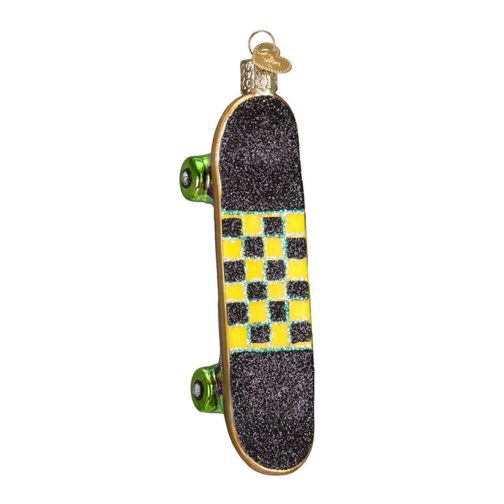 Old World Christmas Skateboard Blown Glass Ornament