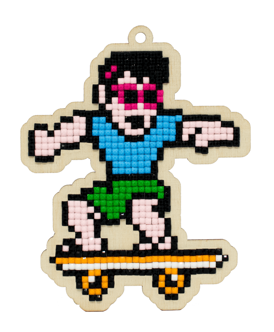 Skater CSw369 Diamond Painting on Plywood Kit