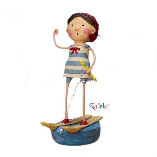 Ski Babe Figurine by Lori Mitchell - Quirks!