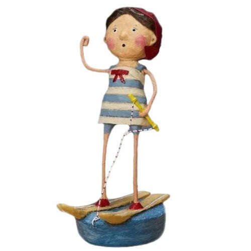 Ski Babe Figurine by Lori Mitchell - Quirks!