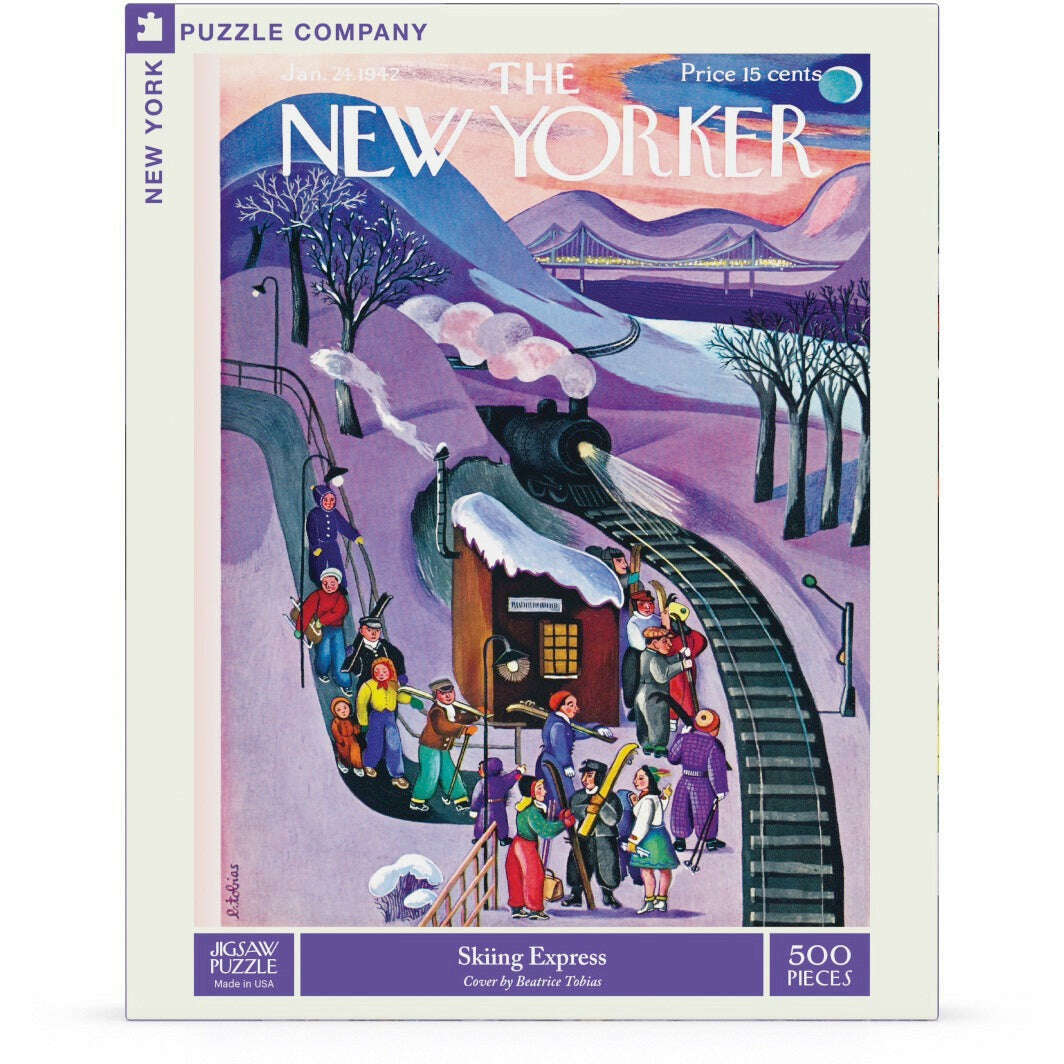 Skiing Express Jigsaw Puzzle