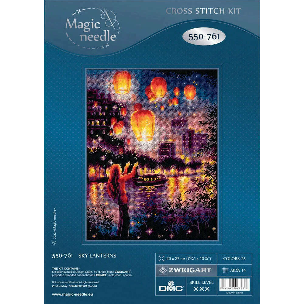 Sky Lanterns 550-761 Counted Cross-Stitch Kit