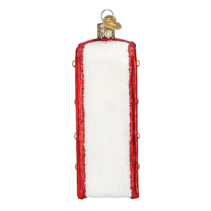 Old World Christmas Sled Blown Glass Ornament