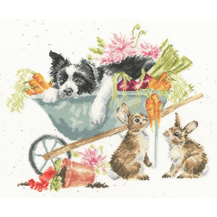 Sleeping On The Job XHD134 Counted Cross Stitch Kit